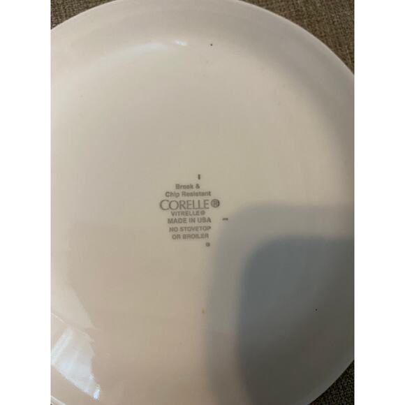Corelle Ribbons Bread and Butter Plate by Corning - Picture 3 of 4